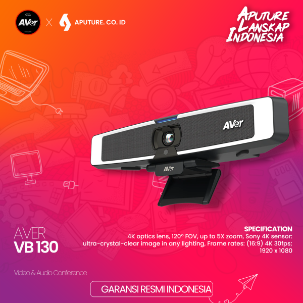 AVER VB130 SOUNDBAR CAMERA